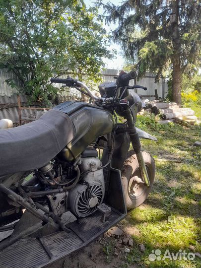 Мотоцикл Трицикл с прицепом на базе тмз