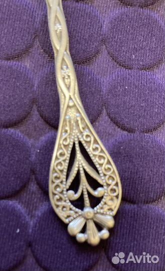 Серебряная чайная ложка