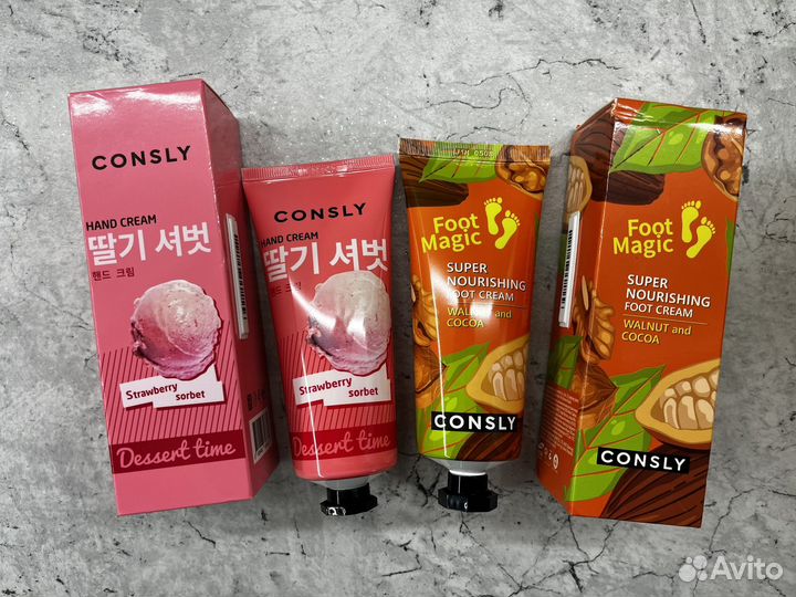 Корейский крем для рук и ног