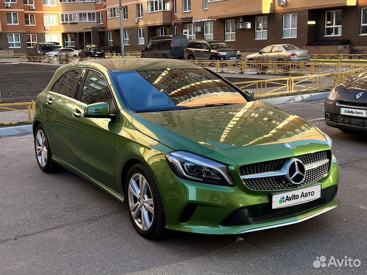 Mercedes-Benz A-класс 1.6 AMT, 2015, 182 300 км