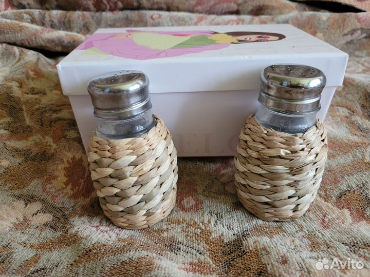 Набор для специй соль перец подарок