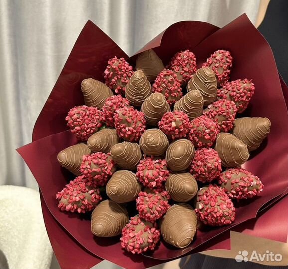 Клубника в шоколаде,букет из клубники,шоколад