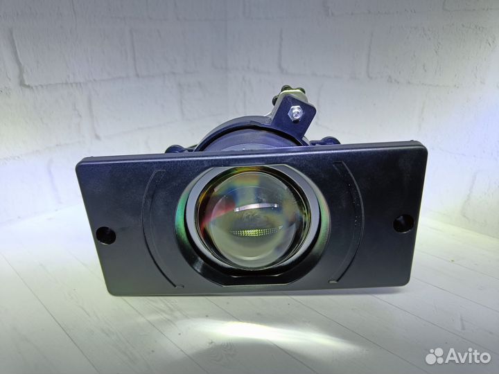 LED птф на 2110-2114 белый желтый