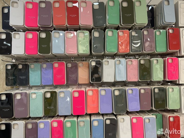 Чехлы Silicone case на iPhone оптом