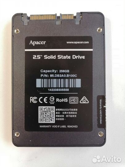 Жёсткий диск SSD Apacer 256GB