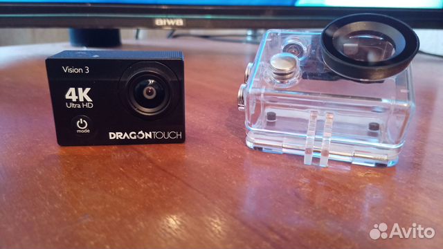 Экшен камера Dragon Touch Vision 3,Wi-Fi,4K,16 Мп