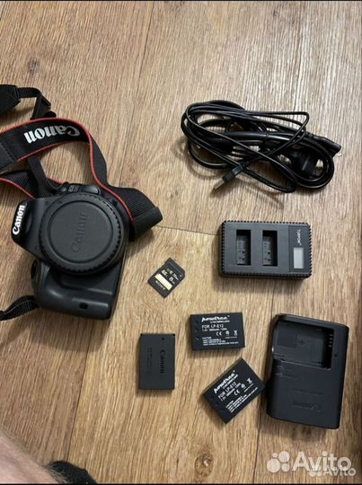 Зеркальный фотоаппарат canon eos 100d