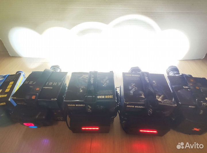 Налобные Фонари TG до2км +На Диоде Р90 +Водозащита