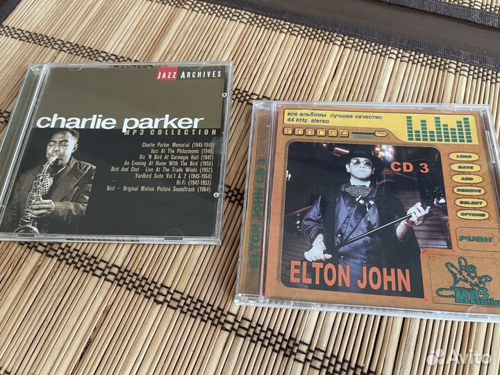 Музыка CD Mp3: Jаzz Charlie Parker, Elton John