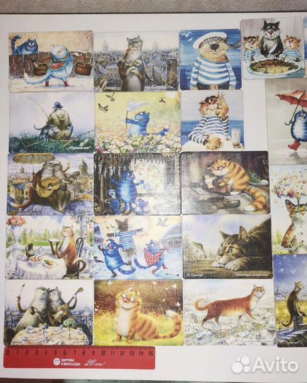 Магниты сувенирные. Коты