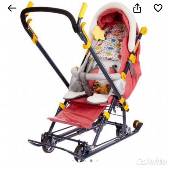 Коляска санки Ника 7 7