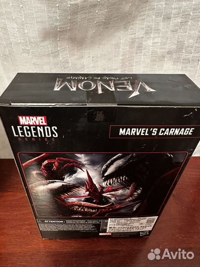 Marvel legends carnage карнаж