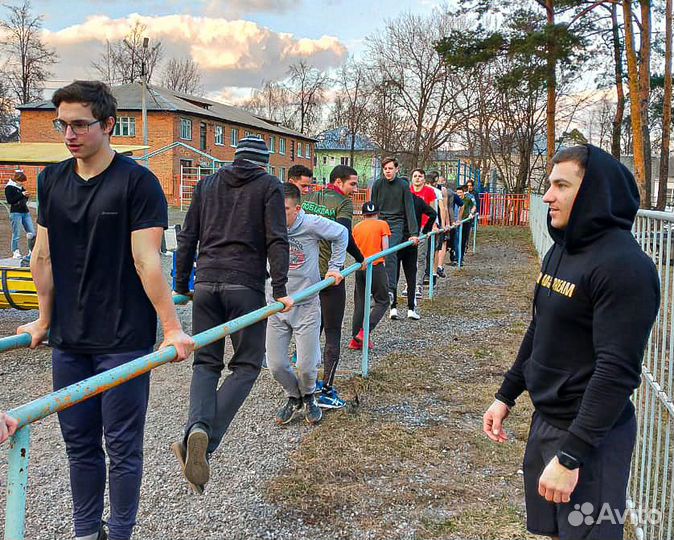 Воркаут тренировки, тренер Москва