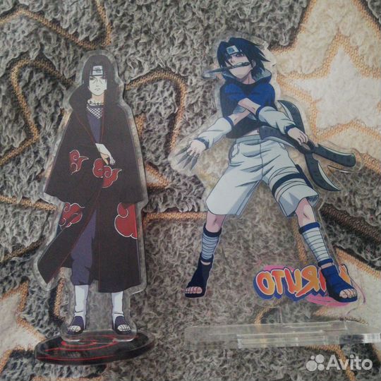 Фигурки Итачи и Саске