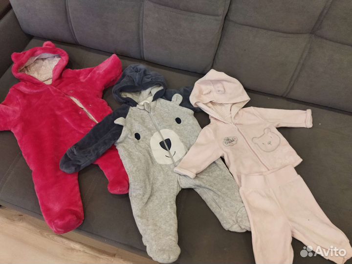 Два мешка 240 литров с детскими вещами