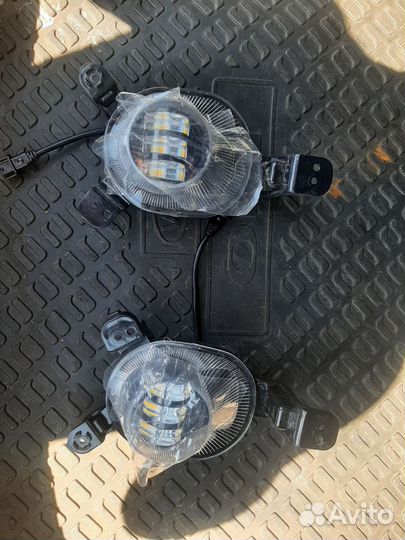 Противотуманные фары на киа рио 4
