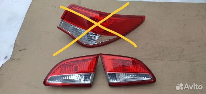 Фонарь в крышку багажника Ниссан Альмера G15