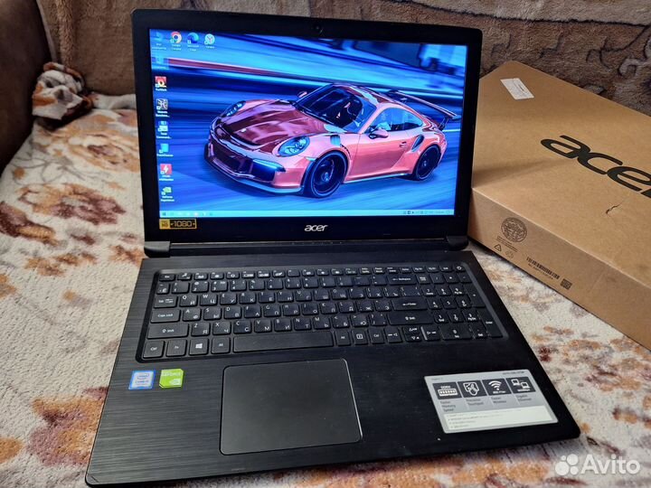 Acer IPS i5 7gen Мощный SSD512 nvidia 130 gddr5