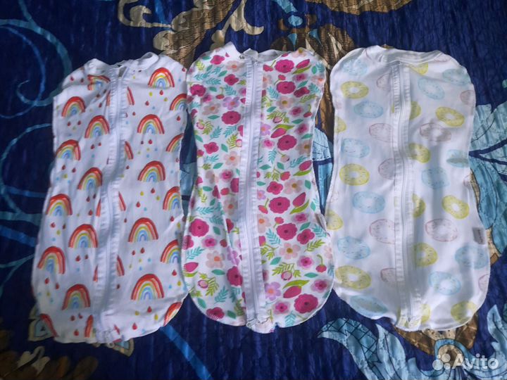 Пеленка-кокан размер 56-62 6шт