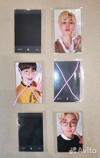 Карты bts deco kit деко кит