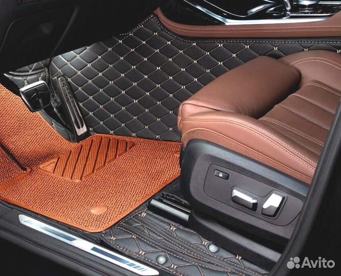 3D Коврики Volkswagen из Экокожи