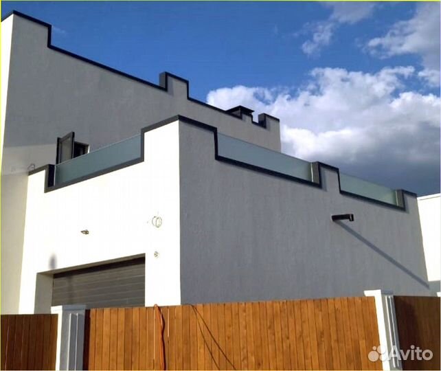 Ограждение балкона из стекла