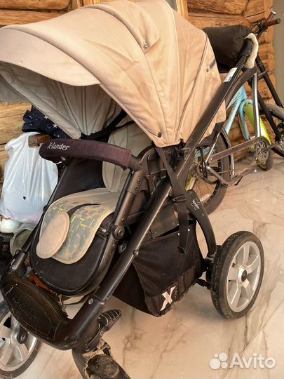 Коляска x-lander+муфта+зимний конверт