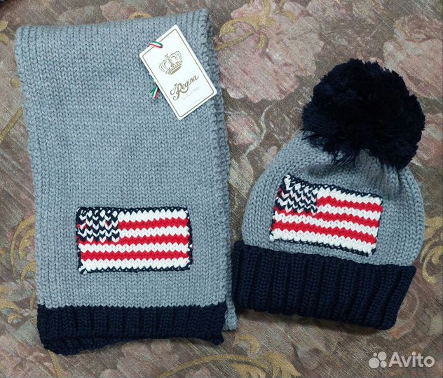 Шапка,шарф для мальчика