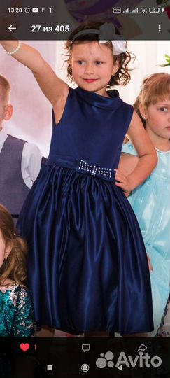 Платье на выпускной в детский сад 128