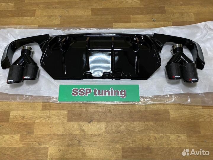 Диффузор Competition + насадки для BMW F10