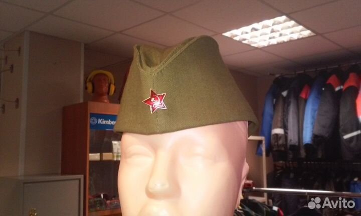 Пилотка Солдатская со звездой