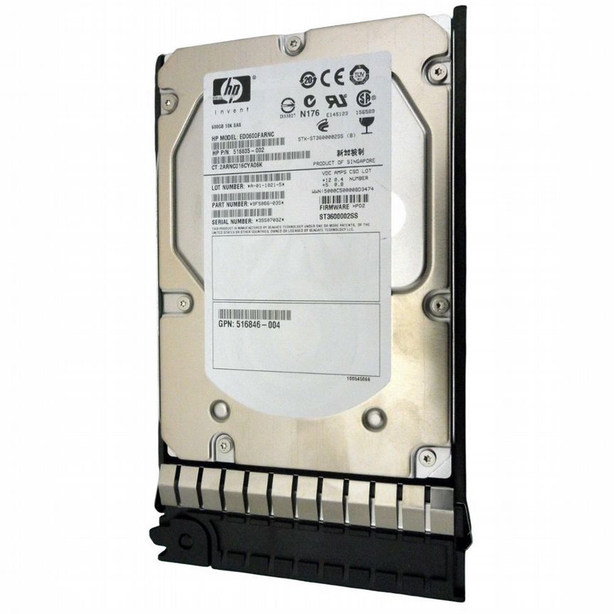 [516846-004] Жесткий Диск Hp Ed0600farnc 600gb Sas 3,5" Hdd 516846-004