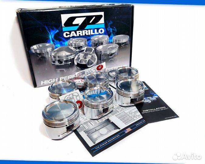 Поршни кованые CP Pistons 2JZ 86.0мм 8.5:1 SC7459