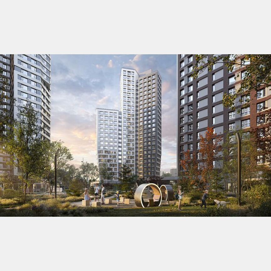 2-к. квартира, 53,2 м², 17/25 эт.