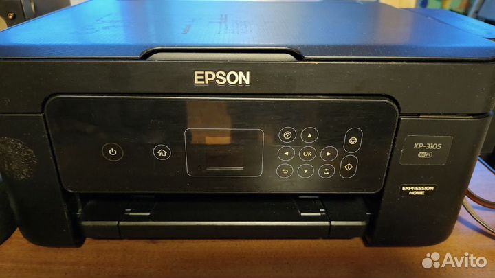 Мфу Epson XP-3105 цветной с снпч и чернилами