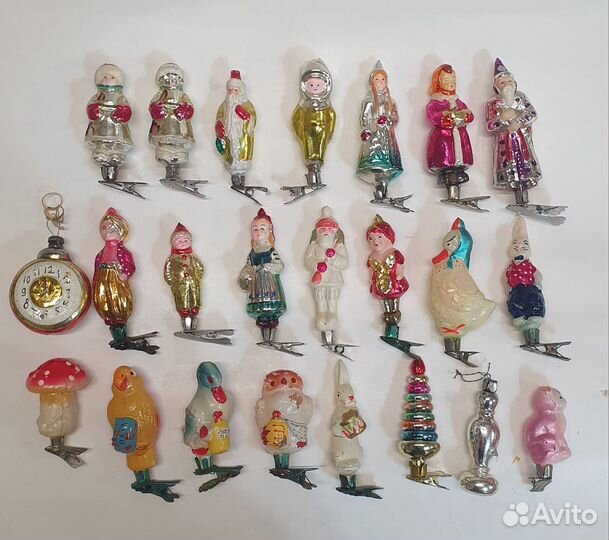 Елочные игрушки СССР