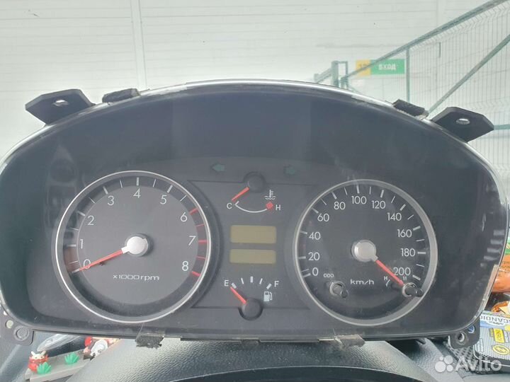 Приборная панель hyundai getz