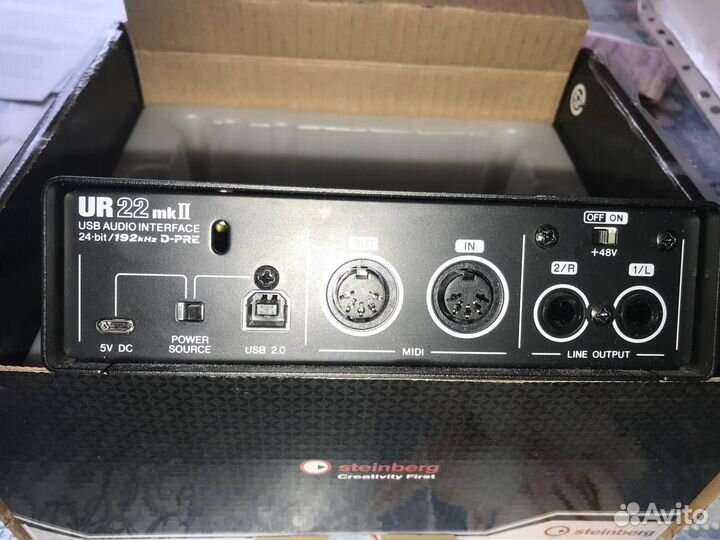 Звуковая карта Steinberg UR22MK2