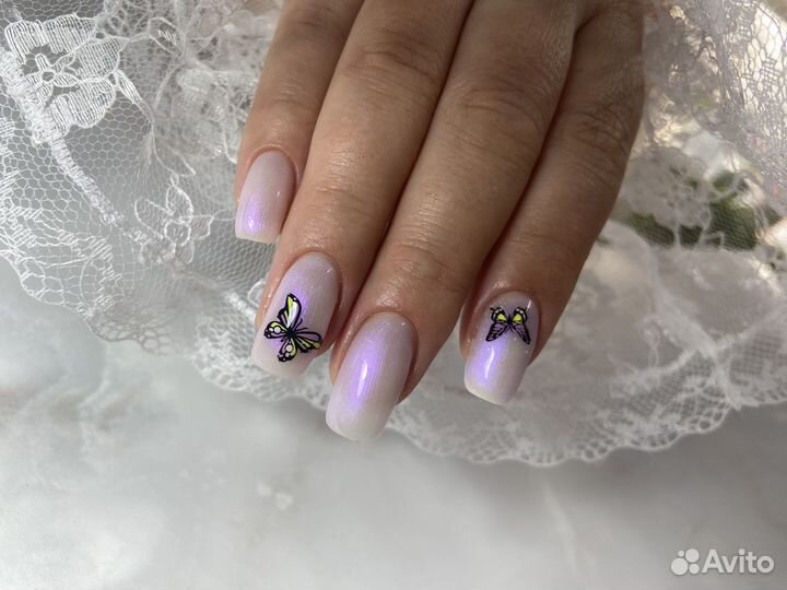 Маникюр+покрытие гель лаком