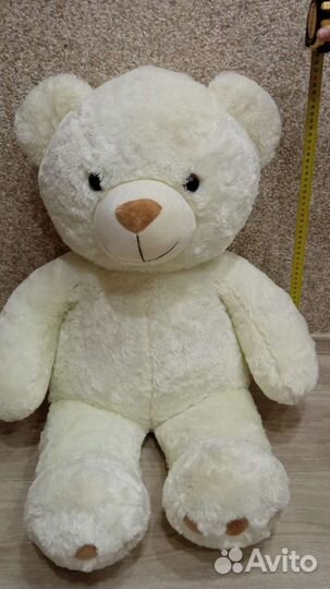 Плюшевый медведь большой. Мягкая игрушка