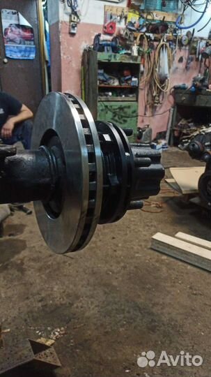 Задние дисковые тормоза газель