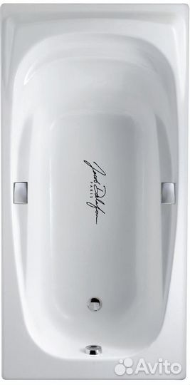 Чугунная ванна jacob delafon super repos 180Х90