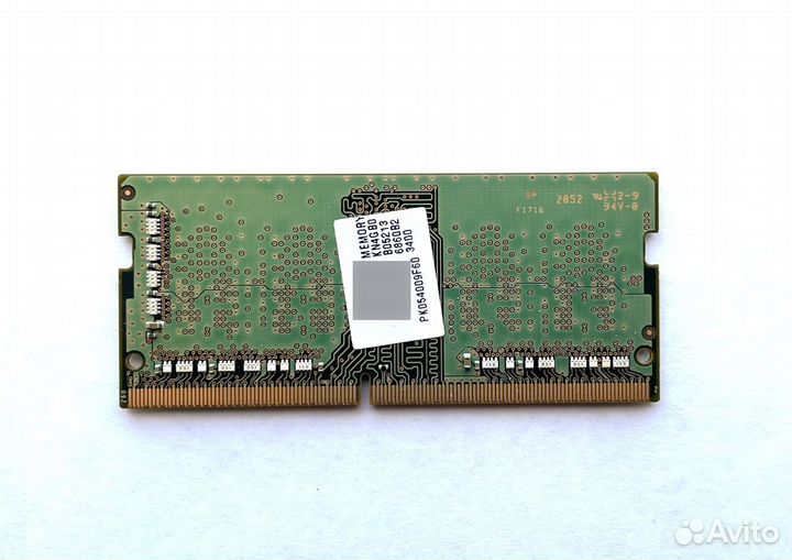 Оперативная память samsung ddr4 sodimm 4gb 3200mhz