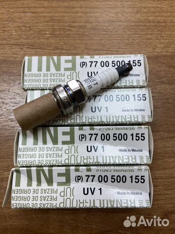 Свечи зажигания Рено ларгус 16 кл 155