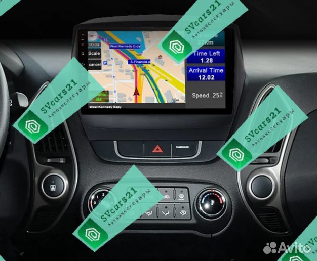 Hyundai Tucson 2 IX 35 Android магнитола