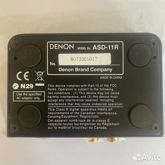 Док-станция Denon ASD-11R iPod