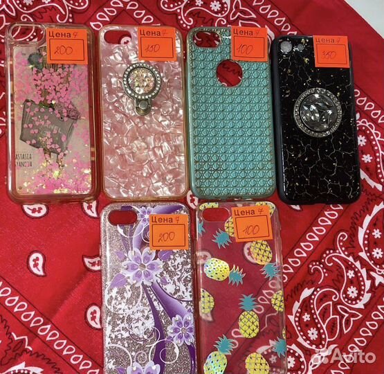 Чехлы айфон 7,8+