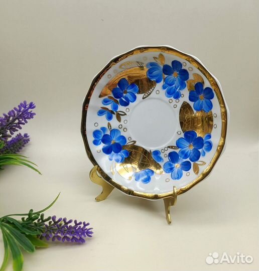Фарфоровое блюдце. Вербилки