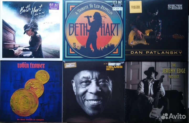 Импортные CD & LP blues & jazz