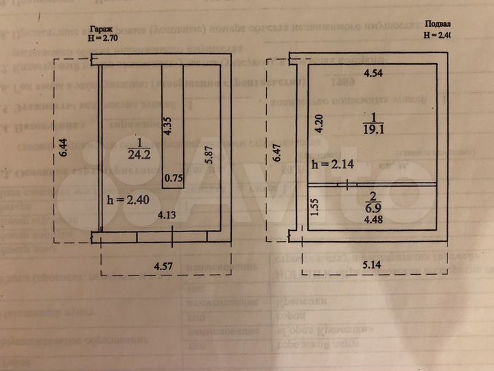 Гараж, 29 м²